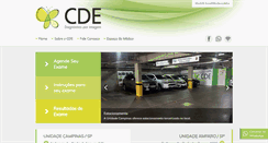 Desktop Screenshot of cdenet.com.br