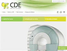 Tablet Screenshot of cdenet.com.br